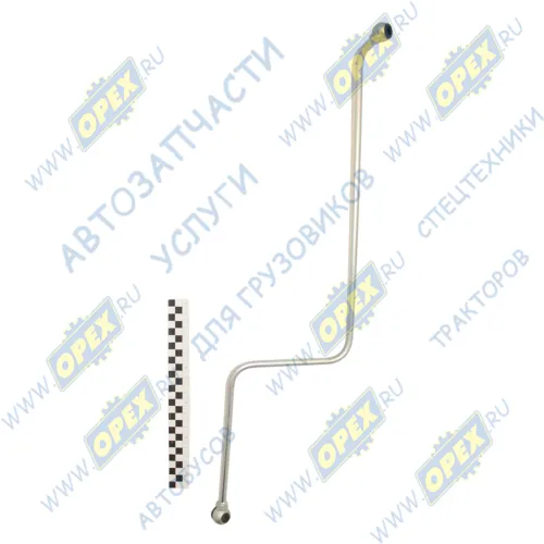740.50-1104426-90 Трубка (сталь) ф10; L=840 под 2 штуцера ф14 КАМАЗ1