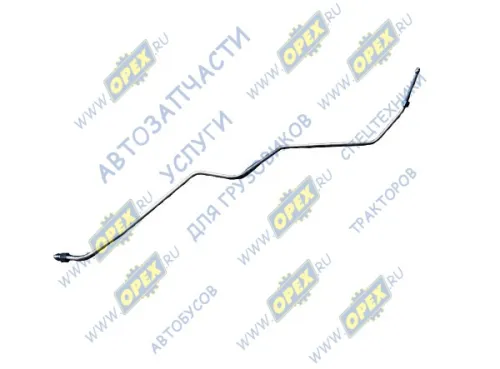 65115-3408054-31 Труба высокого давления; (сталь) L=1300,ф12,Г=М18+К22/Г=М18+К22, разный изгиб КАМАЗ