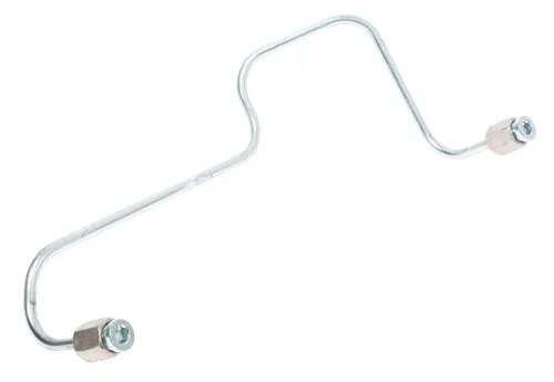 740.11-1104314 Трубка топливная (сталь) ф7; L=640 Г=М16+К19/Г=М16+К19 топл.3 секции ТНВД в сборе разный изгиб КАМАЗ