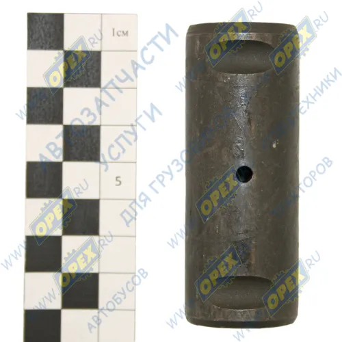 6522-3414007 Ось (сталь) ф30х80; 1отв.М10х1 с проточками КАМАЗ1