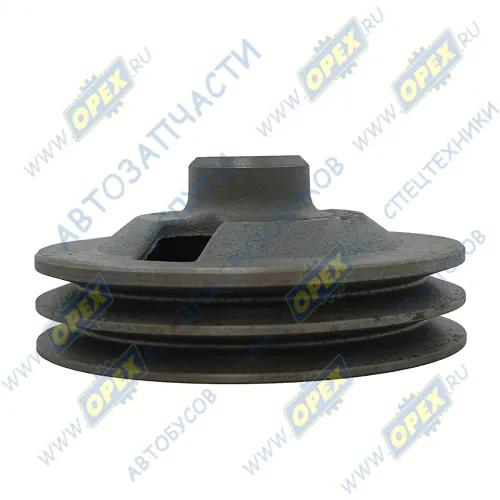 740.1307216-30 Шкив 2руч. шпонка ф142 h=60 водяного насоса (вентилятора) Камаз КАМАЗ2