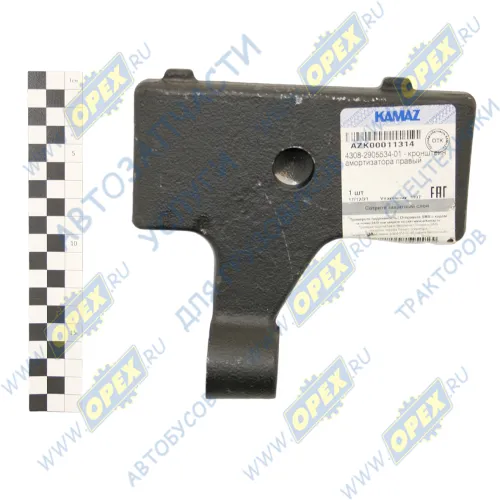 4308-2905534-01 Кронштейн амортизатора правый КАМАЗ