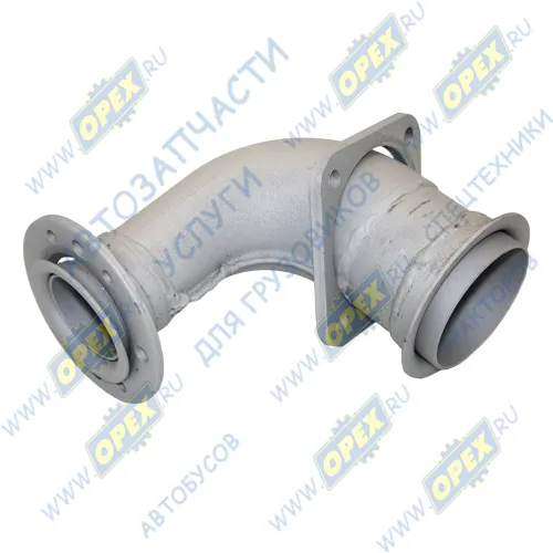 54115-1203010-05 Патрубок ф65/ф90 L1=178 L2=155 квадр.флан.4отв/кругл.фл 8отв.,приемный КАМАЗ-ЕВРО КАМАЗ