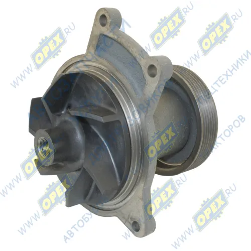 740.50-1307010 Насос водяной шкив ф115 под поликлиновой ремень Евро-2,3 КАМАЗ1