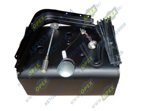 5410-1100009 Бак топливный КАМАЗ (125л.); к-т поставки т.б.с дет.в з/ч ( V=125л., с разнесенным датчиком и заборником топлива) КАМАЗ