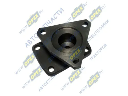 14.3802043 Фланец L=76х86 3отв.ф9/87х62 4отв.ф9 привода спидометра КАМАЗ