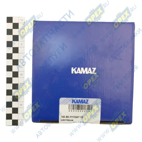 740.90-1111047-10 Шестерня фпос.=24/29 Z=45 h=49; 6отв.М8х1,25 под шпонку, редуктора привода ТНВД КАМАЗ1