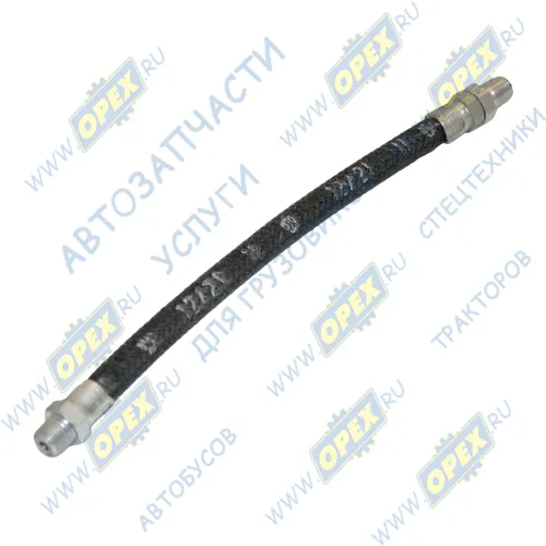 14.1601230 Шланг ф9 L=220 Ш=М10+К13/Ш=М10+К13 смазки муфты КАМАЗ