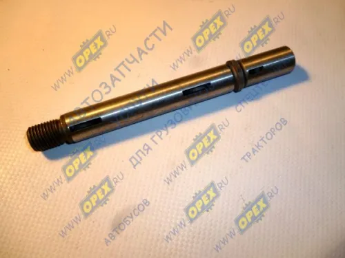 740.1011042-40 Вал привода масл.насоса ф16 L=149 Р=М14х1,5 под 3 шпонки КАМАЗ