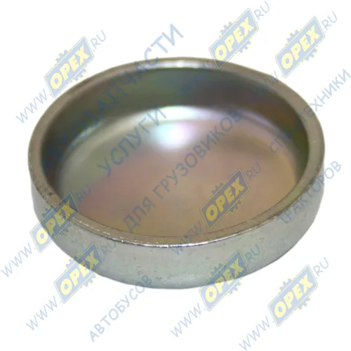 1/43289/01 Заглушка (латунь) чашечная ф25 h=8 штоков КПП и делителя передач Ф 25 КАМАЗ