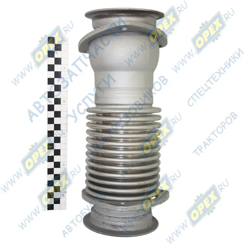 4308-1203012-50 Рукав глушителя (металлорукав) L=340 ф97х126 фланец 3отв.ф10 КамАЗ (дв.Cummins) Евро-3 КАМАЗ1
