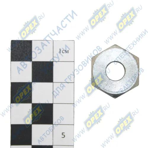 4310-3124181 Гайка ГОСТ-23353 накидная Dтруб=8 М18х1,5; h=13 К=22 КАМАЗ1