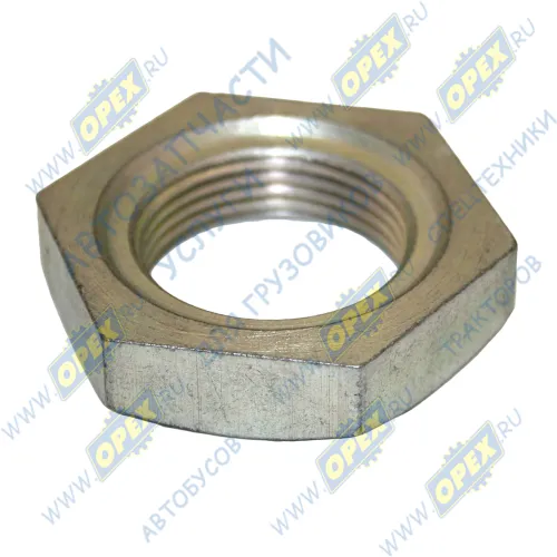 5490-1104034 Гайка С/И М33х2 h=13 К=50 проточка ф41 контргайка крепления КАМАЗ-5490 КАМАЗ