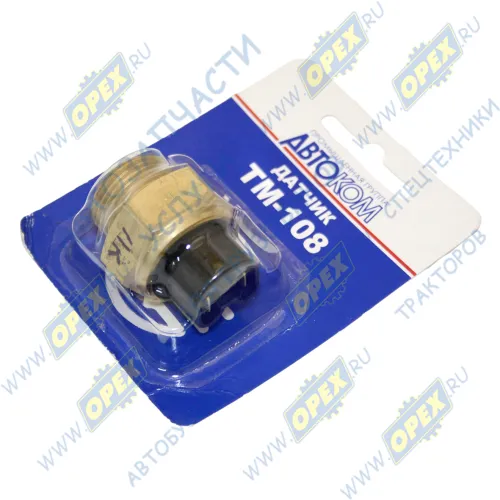 ТМ108 Датчик Т охлажд. жидкости М22х1,5; L=39 К=29; t-87-92; фишка 2 плоские клеммы /гидромуфты КАП