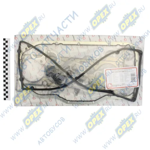 KVP-40524-3906022-10-03 РМК прокладок ДВС (двигателя) Газель,УАЗ (дв.ЗМЗ-405,40905) Евро-4 полный Квадратис