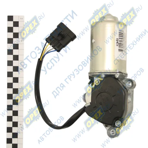 84.3730-10 Моторедуктор стеклоочистителя ГАЗ-3302,Газель Бизнес, УАЗ-3163 (дв.УМЗ-4216,Cummins) овальная фишка КЗАЭ2