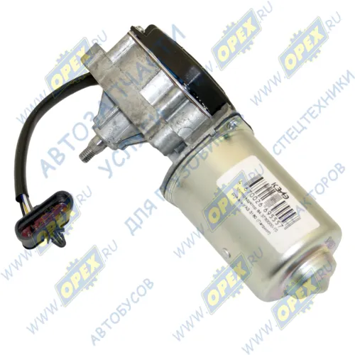 84.3730-10 Моторедуктор стеклоочистителя ГАЗ-3302,Газель Бизнес, УАЗ-3163 (дв.УМЗ-4216,Cummins) овальная фишка КЗАЭ