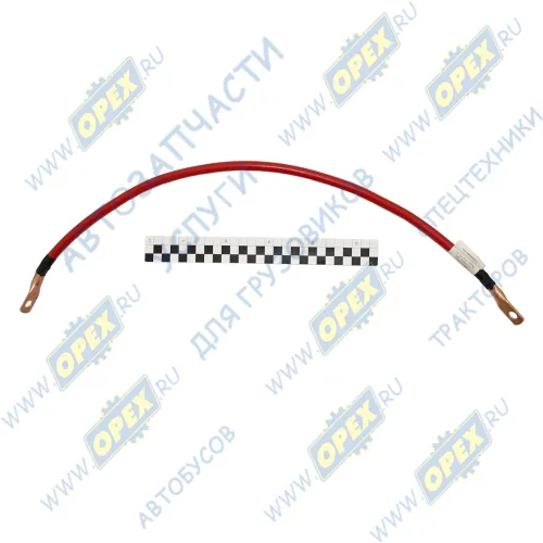 ПВ103н-650 медь Перемычка АКБ (под болты) L=650мм S=35 D=10 Клемма351