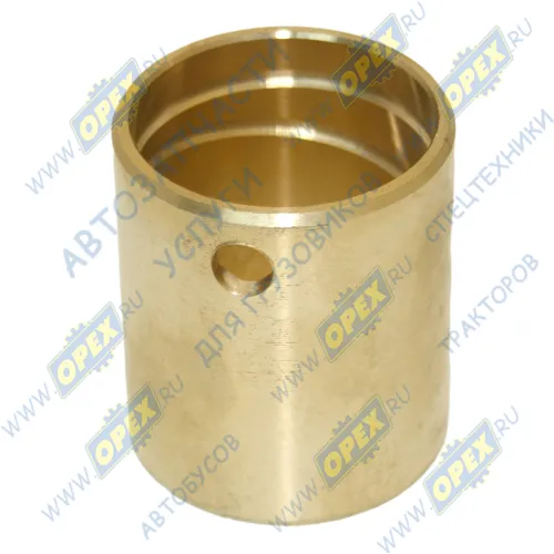 6520-3001016-01 Втулка (бронза) ф50х56 L=65 с 1отв.под смазку шкворня КММЗ