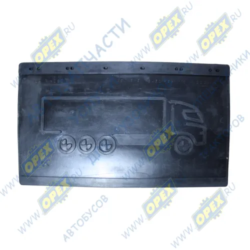 54321-8511111 Брызговик (РТИ) 680х390 нижний, (для 544069-320-020) КММЗ1