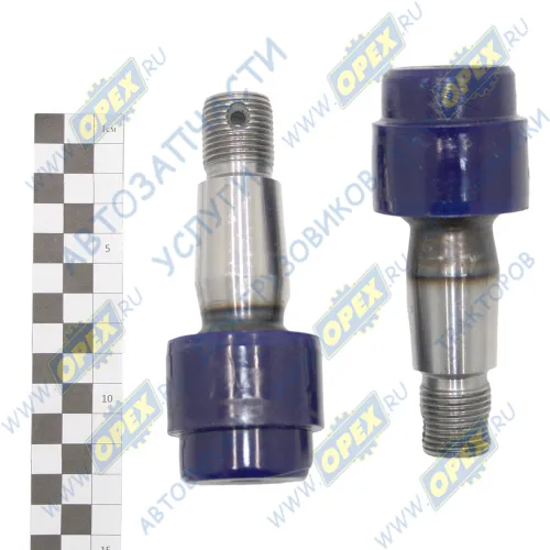 5336-3003065ПУ РМК запасных частей рулевых тяг семейства МАЗ 6422,6430 (L=104 dшара=40,М24х1,5); (комплект 2 шт) (залитый в полиуретане) под шплинт КММЗ1