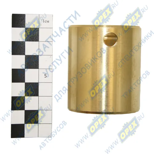 6520-3001016-01 Втулка (бронза) ф50х56 L=65 с 1отв.под смазку шкворня КММЗ1