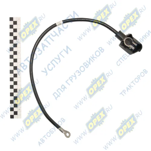 80-3724038 Перемычка (+) между АКБ, L=600 клемма/под болт, соединительный МТЗ КобринАгромаш