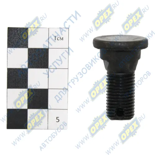 КРН-2,1.614 Болт С/И М14х38х1,5 Р=24 ф=19 , с 2-я лысками , кругл.шляпка (каленый) КРН 2.1 КОНЦЕПТ1