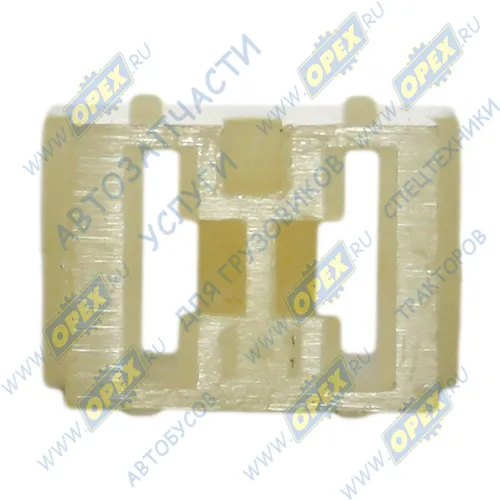 45.7373 9003 Колодка соединительная 2-х контактная без проводов; голая Копир1