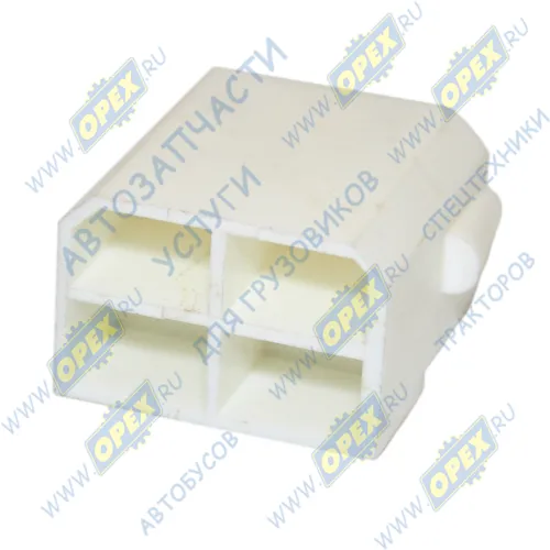 45.7373 9007 Колодка соединительная 4 конт. серии 6,3мм; голая Копир1