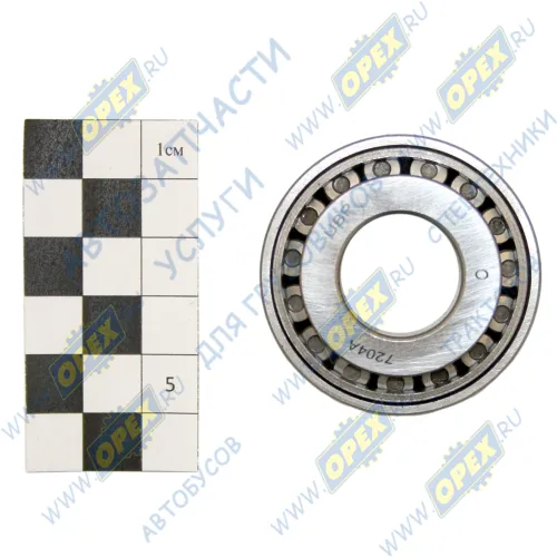 7204 Подшипник 20х47х15,3 ролик.радиал.упорн. 1-ряд. КПК1