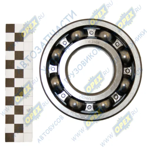 310АК Подшипник 50х110х27 шарик.радиал. 1-ряд.(открытый); заднего моста КАМАЗ КПК1