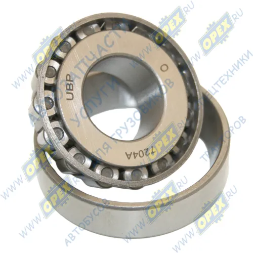 7204 Подшипник 20х47х15,3 ролик.радиал.упорн. 1-ряд. КПК