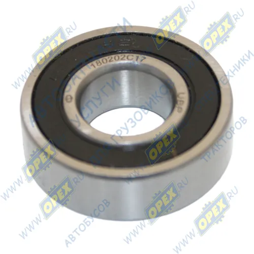 180202 С17 Подшипник 15х35х11 шарик.радиал. 1-ряд.(закрытый) КПК