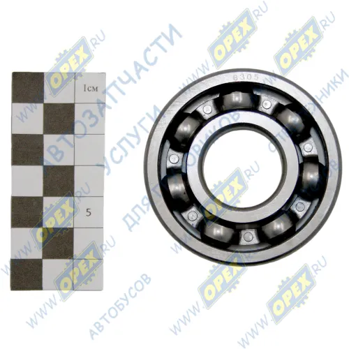 305 Подшипник 25x62x17 шариковый радиал. 1-ряд.(открытый) КПК1