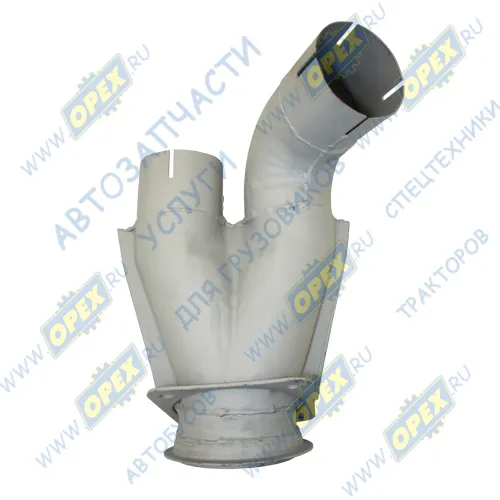 96522-1203035-10 Тройник глушителя (Камаз 6522)(1флянец) Кукмор2