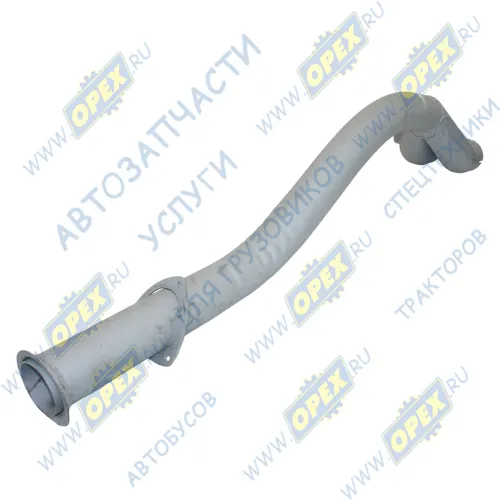 53212-1203015-90 Труба выпускная L=1490 ф94 (треугольн.флянец,раздв.выход) пром.с тройником КАМАЗ-65115 Кукмор1