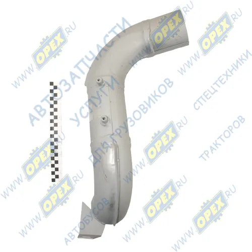 642290-1203032 Труба приемная L=900 ф110/ф110; с кронштейном; S-образная Кукмор2