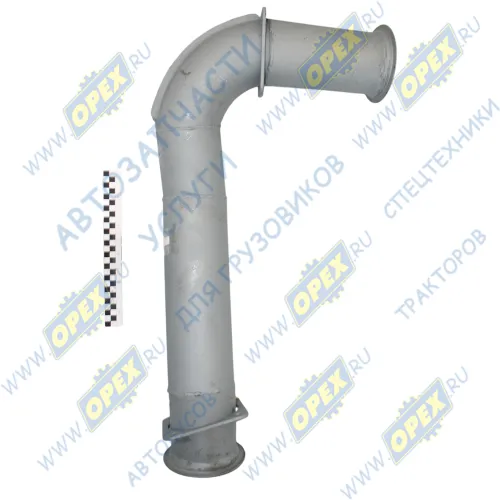 5308.1203013-20 Труба приемная ф110 L=1120 квад.фланец/квад.фланец задняя Кукмор