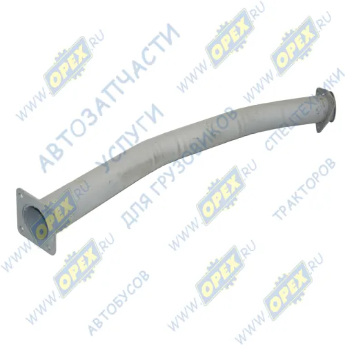 4320Я-1203010 Труба приемная L=860 ф64 квадр.фл 4отв.ф12/треуг.фл.3отв.ф10 передняя правая дв.ЯМЗ Кукмор
