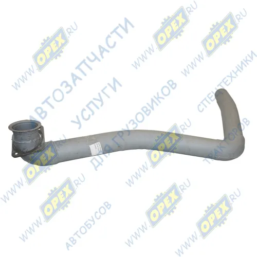 96520.1203013 Труба приемная L=1800 ф90 квадратн фл 4отв.ф10 приемная к металлорукаву технолог.изгибы Кукмор