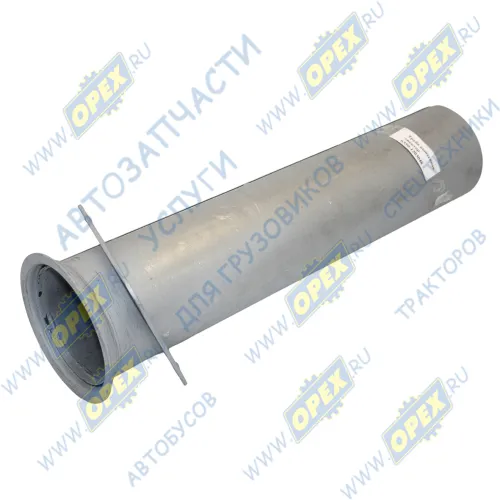 6350-1203048 Труба выпускная ф120 L=500; квадрат.фланец 4отв.ф10; прямая Кукмор