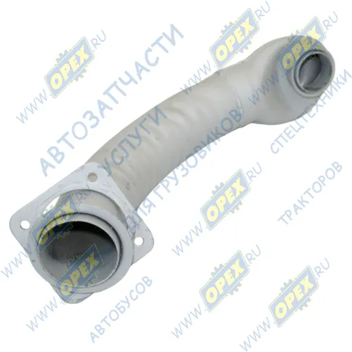 94308.1203010-70 Труба приемная L=650 ф63/квадр.фл 4отв.ф12 Кукмор