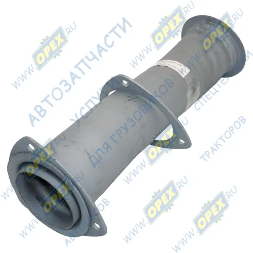 4308-1203013-70 Труба приемная L=530 2треуг.фл 3отв.ф12 Кукмор