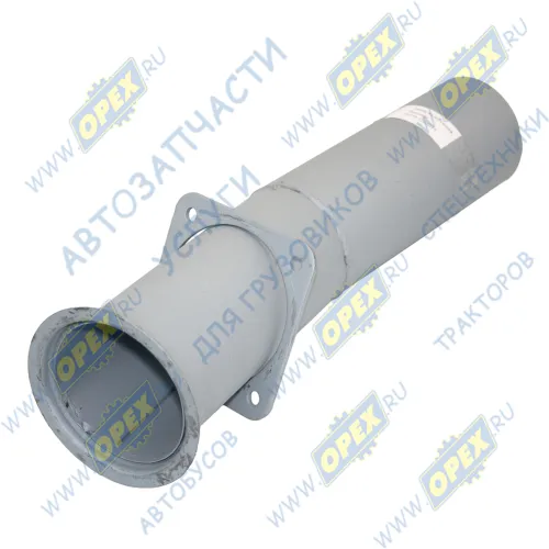 6520-1203015 Труба выпускная L=570 ф120 квадрат.фланец Кукмор
