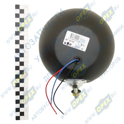 ФГ307 Фара с лампой 12v (ХТЗ,ЧТЗ,АТЗ,ВТЗ); (металл.корпус) б/л КЭП1