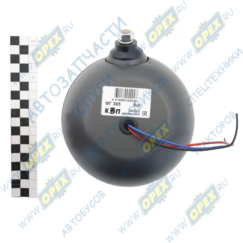 ФГ305 Фара МТЗ,ВТЗ,ПТЗ передняя круглая 12в; передняя металл. корпус б/л КЭП1