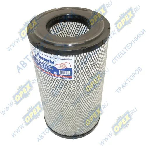 ЭФВ 728.1109560 Фильтр воздушный (элемент) ЭФВ внешний/основной A=282 B=150 H=524 КамАЗ 5308 (дв. Cummins ISBE 170–30); DAF 95XF; CASE, CATERPILLAR, HITACHI, JCB. VOL; C 29 1420/2 ЛААЗ