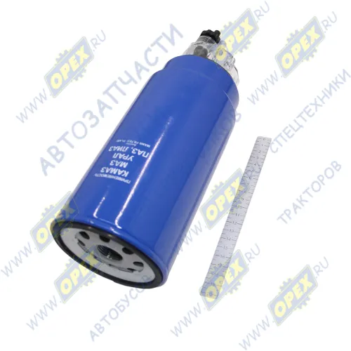 ФТ 050.1105010 Фильтр топливный сепаратор A=108 H=230 G=1-14 UNS F=S80X3 с колбой DAF CF75/85 XF95/105/MAN ЛААЗ3