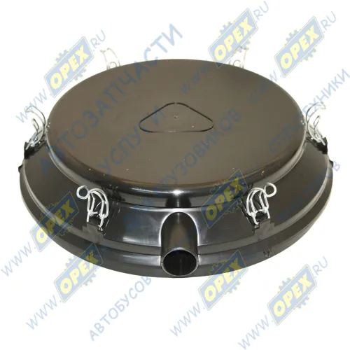 ФВ 725.1109580 Крышка ПВХ воздушного фильтра КАМАЗ Евро с креплениями ЛААЗ